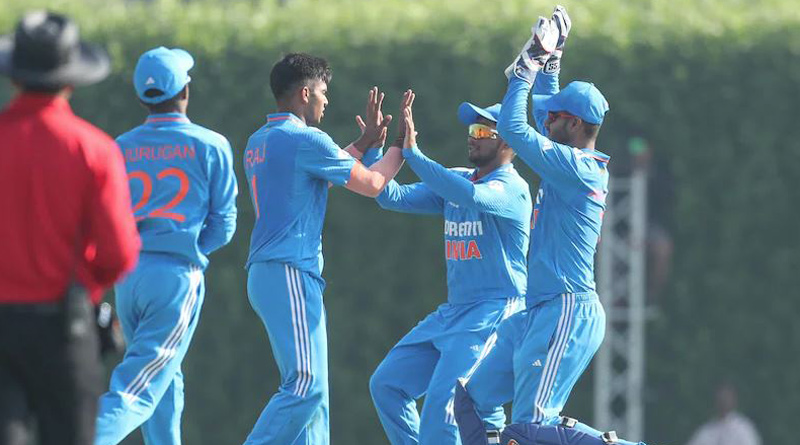 Bowlers and Batters propelled India to a 10 wicket win over Nepal in u19 Asia Cup match । Sangbad Pratidin