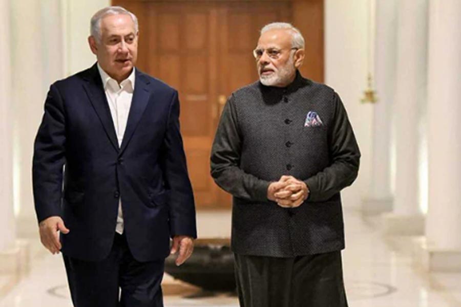 PM Modi Speaks To Netanyahu On Israel-Hamas War। Sangbad Pratidin