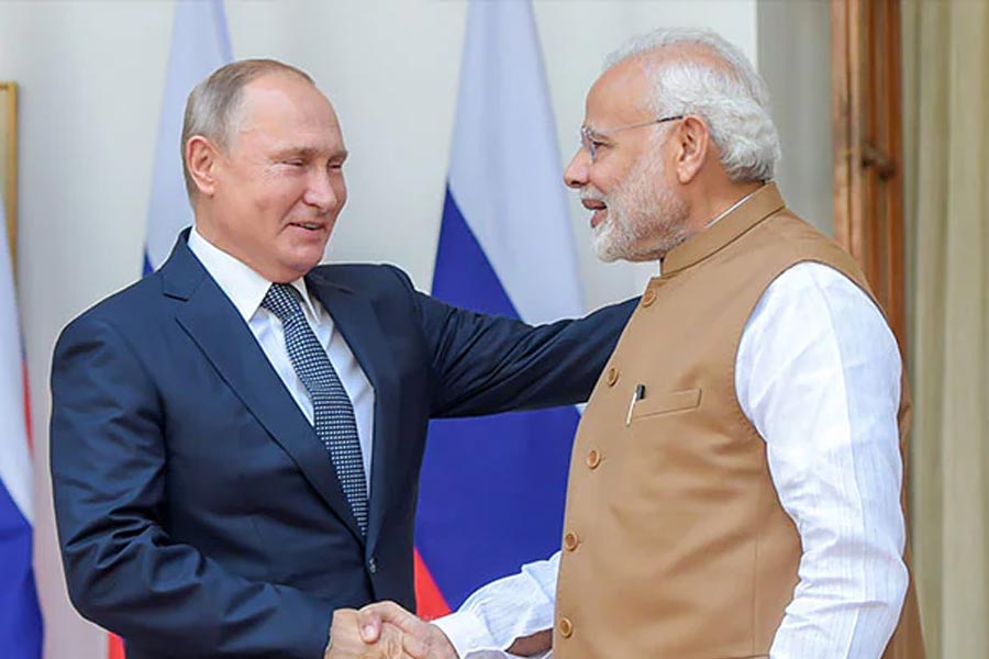 Russian President Vladimir Putin meets FM S Jaishankar | Sangbad Pratidin
