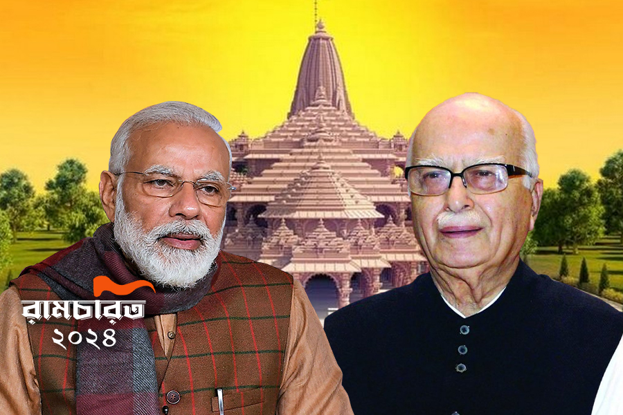 রামমন্দির আবেগের জনক, তবু মোদিময় অযোধ্যায় ‘অদৃশ্য’ আডবাণীরা