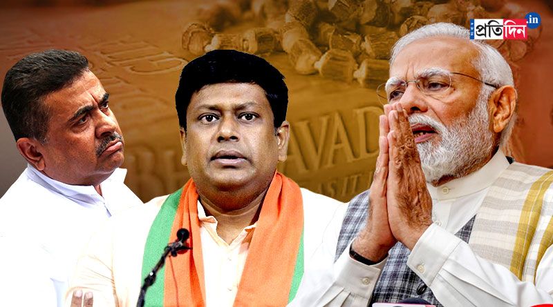 Sukanta Majumder and Suvendu Adhikari won't get chance to sit with PM Modi at Gita reading festival in Kolkata | Sangbad Pratidin