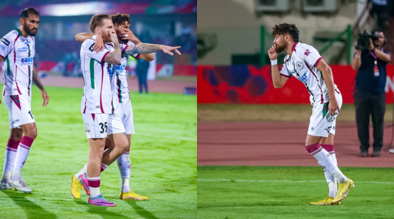 ISL 10: Mohun Bagan beat North East United by 3-1 goals in the away match of ISL। Sangbad Pratidin