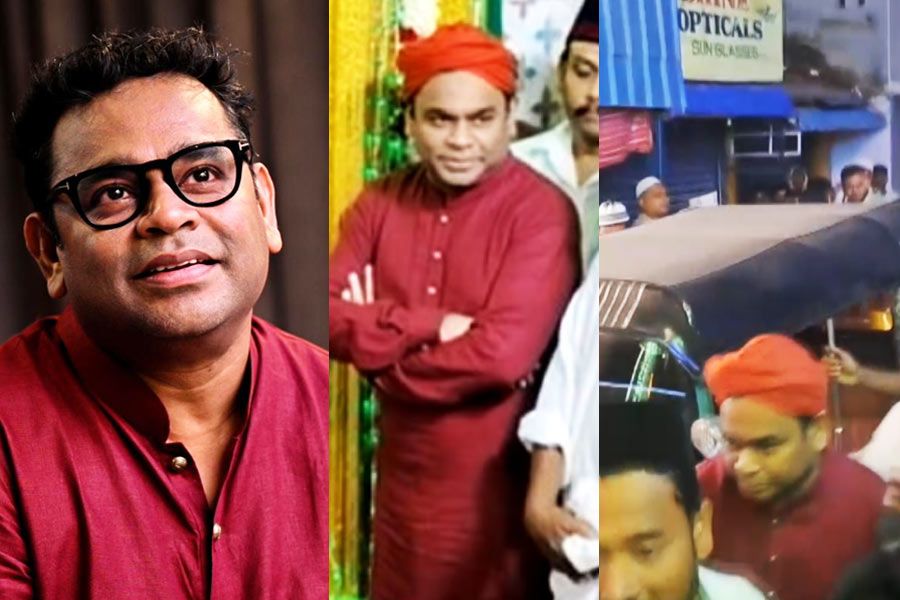 AR Rahman Visits Nagore Dargah In Auto-Rickshaw To Attend Kanduri Festival | Sangbad Pratidin