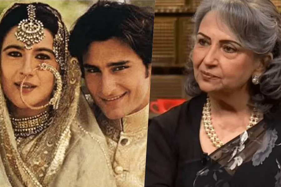 Sharmila Tagore opens up about Saif Ali Khan and Amrita singhs marriage and divorce| Sangbad Prtatdin