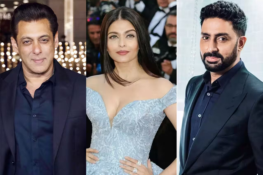 সলমনকে জড়িয়ে ধরলেন অভিষেক, স্ত্রীয়ের প্রাক্তন প্রেমিককে কানে কানে কী বললেন জুনিয়র বচ্চন?