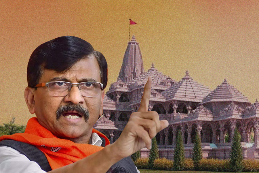 'Lord Ram kidnapped', Sanjay Raut Says on Ayodhya Mandir inauguration | Sangbad Pratidin
