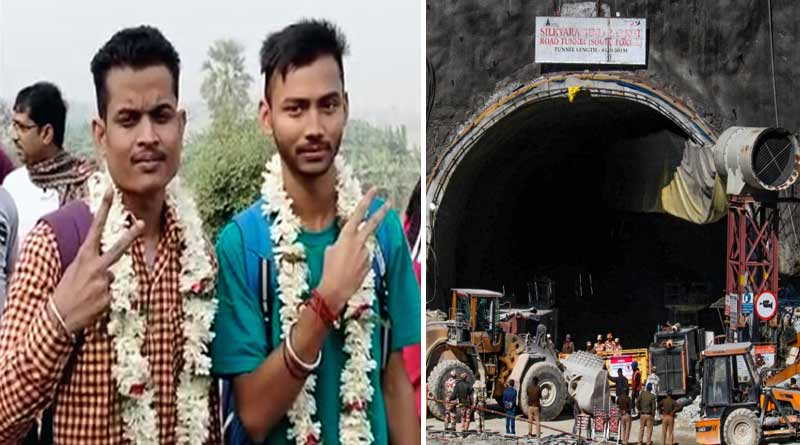 Uttarkashi Tunnel Collapse: Hooghly turns festive as Souvik and Joydev returns home । Sangbad Pratidin