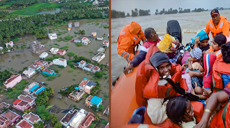 3 dead in Tamil Nadu rain alert in 4 districts | Sangbad Pratidin
