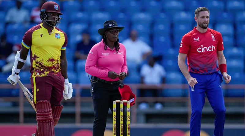 Jacqueline Williams becomes first female West Indian umpire to officiate a T-20 match । Sangbad Pratidin