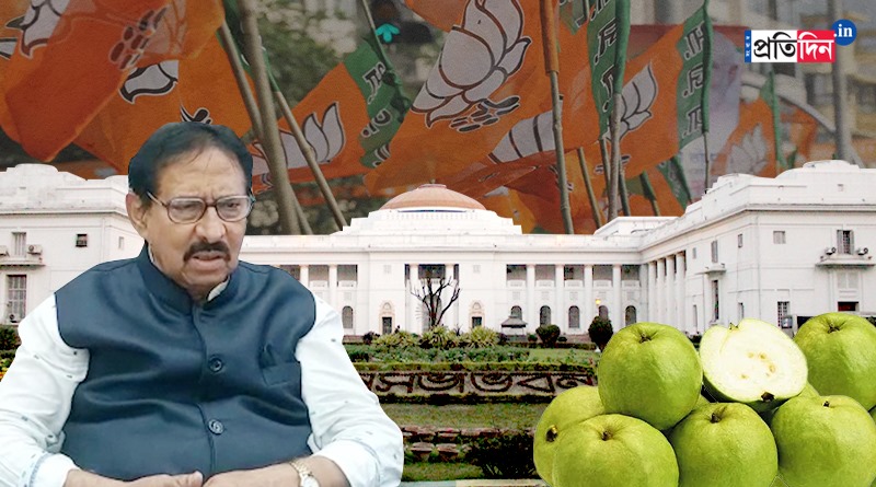 BJP MLAs refuse to take guava sent as gift from WB Assembly Speaker | Sangbad Pratidin