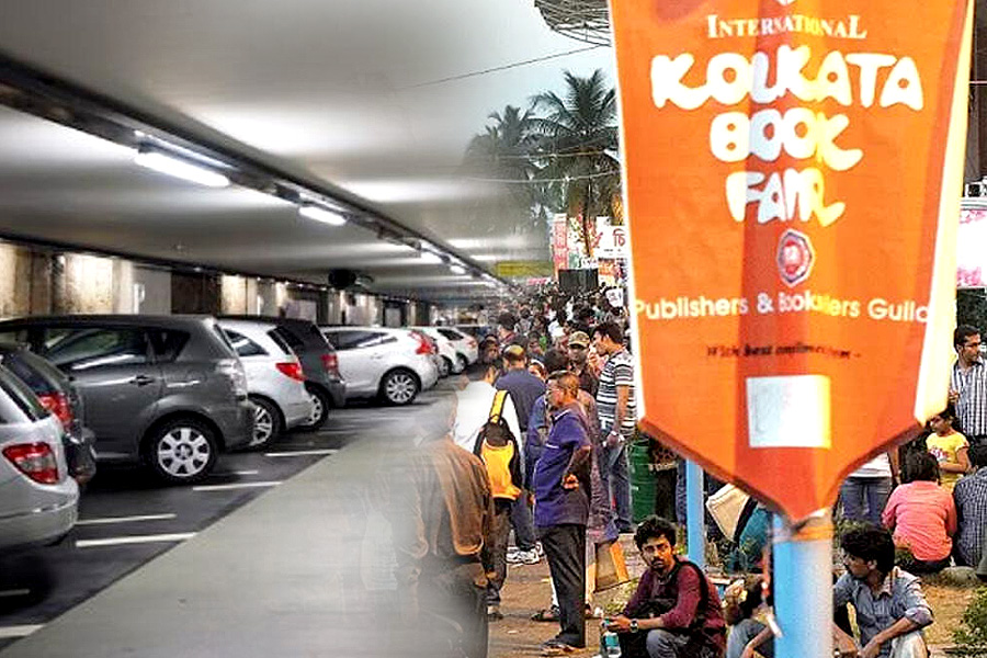 Special arrangements being made for car parking during Kolkata Book Fair 2024 | Sangbad Pratidin