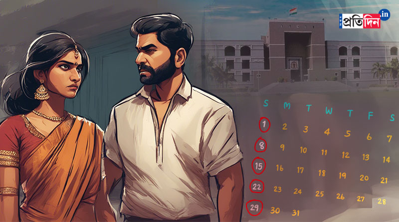 শুধু ছুটির দিনে কাছে পান স্ত্রীকে, ‘স্বাভাবিক দাম্পত্যে’র দাবিতে আদালতের দ্বারস্থ স্বামী