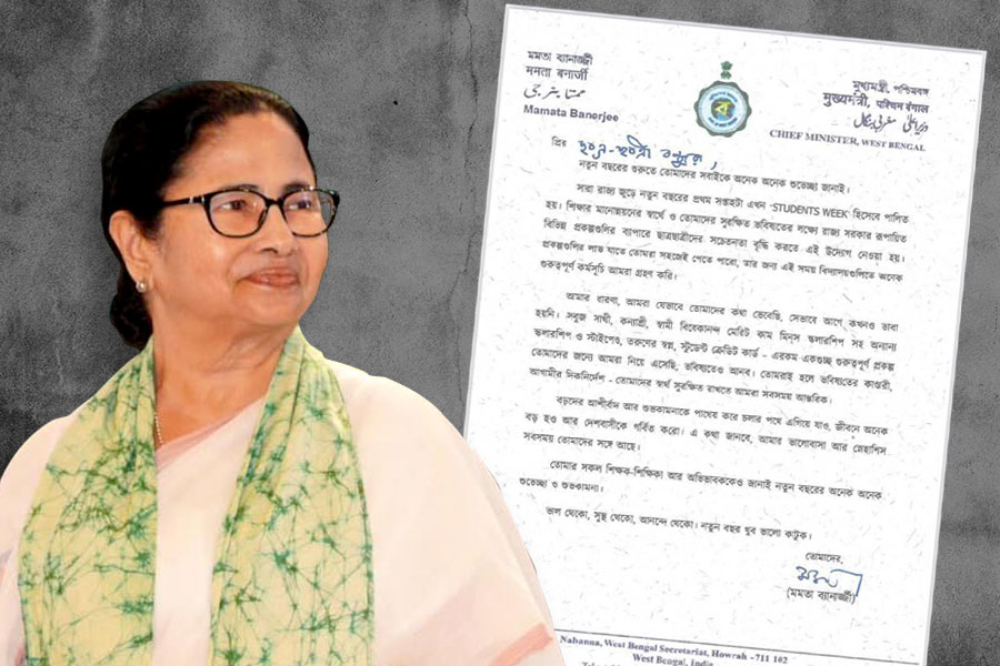 Mamata Banerjee writes New Year wish letter to the students | Sangbad Pratidin