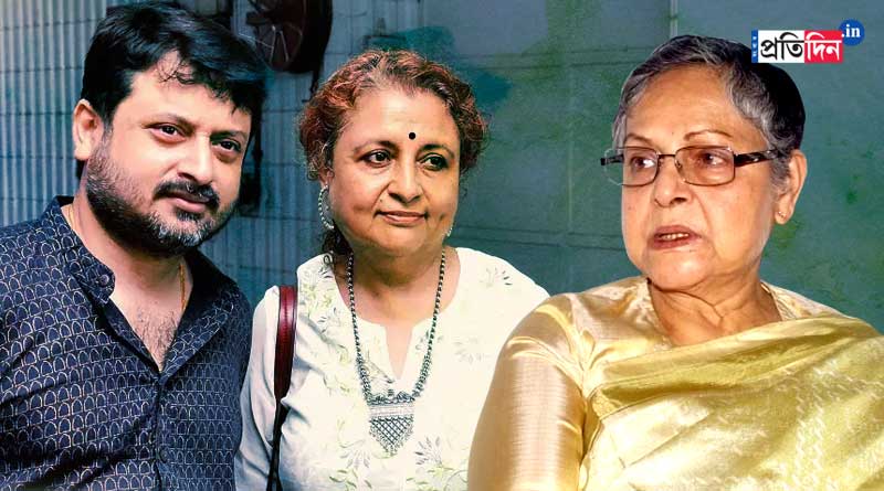 Rakhi Gulzar in Nandita Roy Shiboprosad Mukherjee's News movie| Sangbad Pratidin