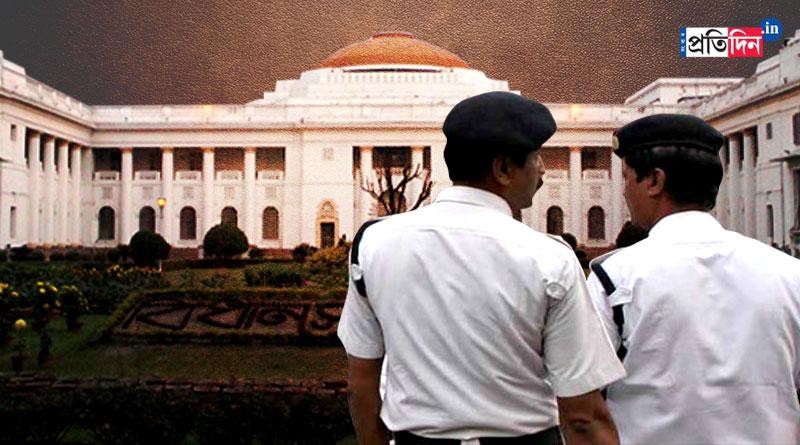 Kolkata Police reaches WB Assembly on Saturday | Sangbad Pratidin