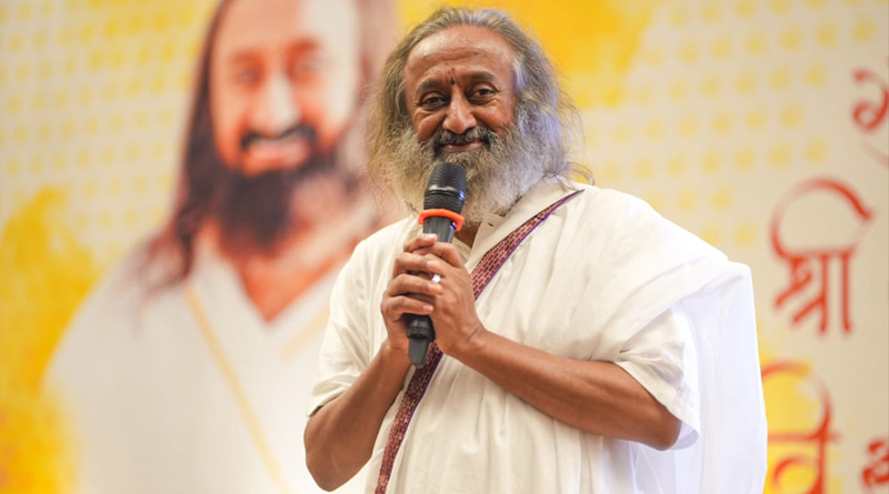 Sri Sri Ravi Shankar speaks about love and spirituality on his recent visit to Kolkata | Sangbad Pratidin