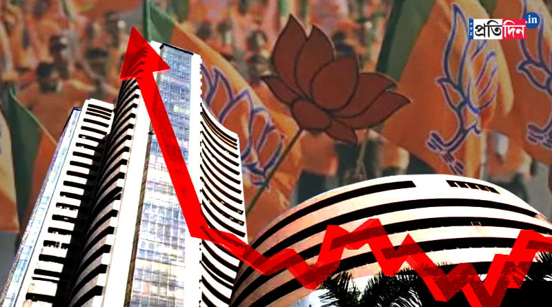 Sensex hits record high after BJP wins three state assembly election | Sangbad Pratidin