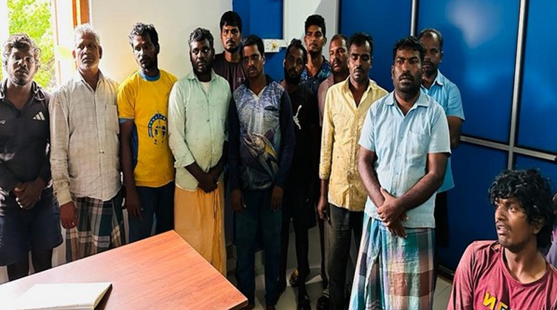 25 Indian fishermen detained in Sri Lanka | Sangbad Pratidin
