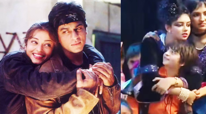 Aaradhya hugging AbRam that sparks comparison with SRK, Aishwarya's Josh | Sangbad Pratidin