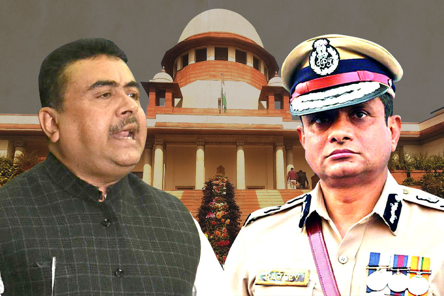 Suvendu Adhikari to move court against Rajeev Kumar's appointment as DGP | Sangbad Pratidin