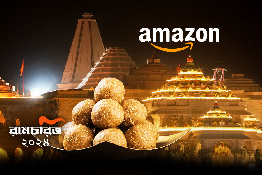 Amazon gets centre's notice for selling Shri Ram Mandir Ayodhya Prasad । Sangbad Pratidin