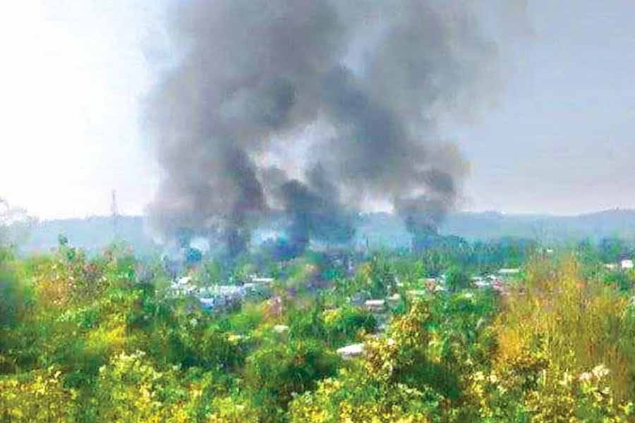 Bangladesh on alert as civil war rages in Myanmar। Sangbad Pratidin