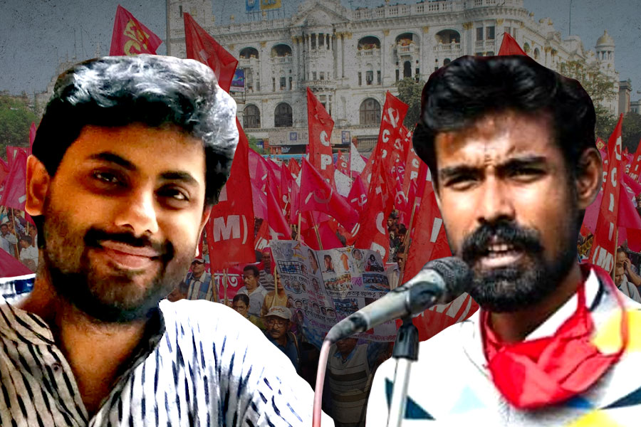 Left Students' Union leader Srijan Bhattacharya, Pratik Ur Rahman may contest Lok Sabha Election 2024 as left front candidates | Sangbad Pratidin
