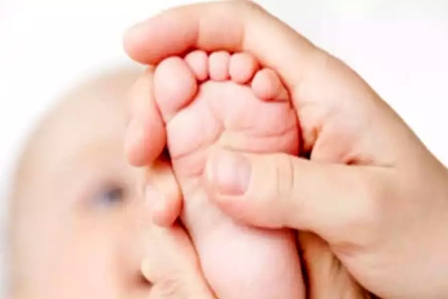 New Born baby christened Ram at Jhargram | Sangbad Pratidin