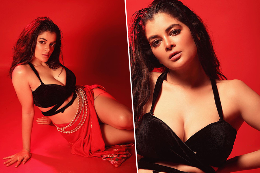 ‘আহা! মধুর কী মহিমা’, ব্রালেট থেকে উঁকি দিচ্ছে…, বোল্ড মধুমিতার ছবিতে ছ্যাঁকা খাবেন