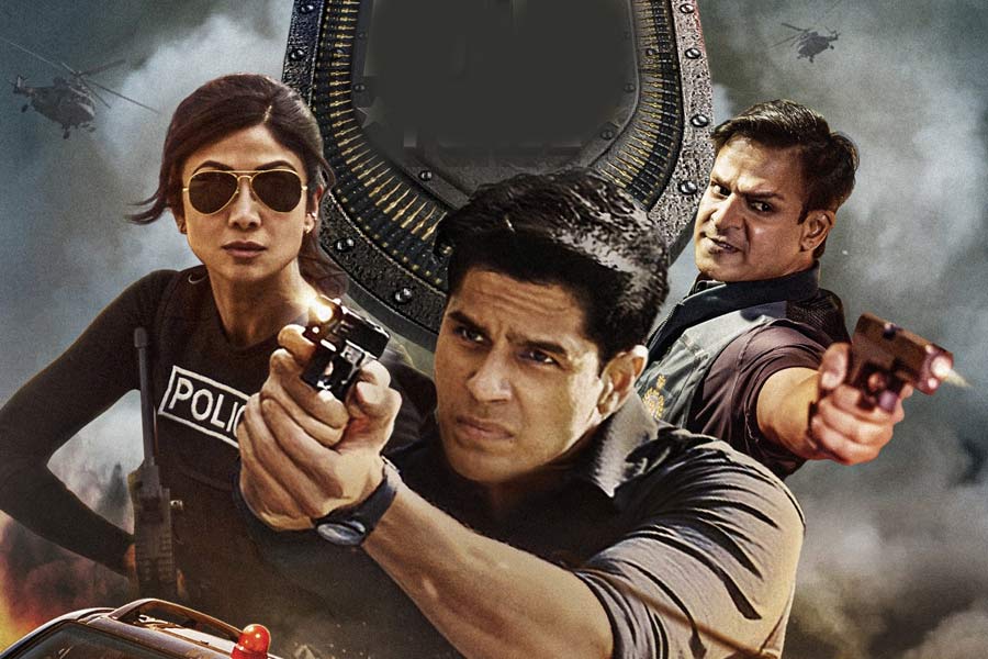 Sidharth Malhotra, Shilpa Shetty and Vivek Oberoi starrer Indian Police Force Review | Sangbad Pratidin