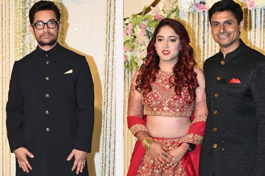 See the picture and videos of Aamir Khan's daughter Ira Khan's Reception | Sangbad Pratidin