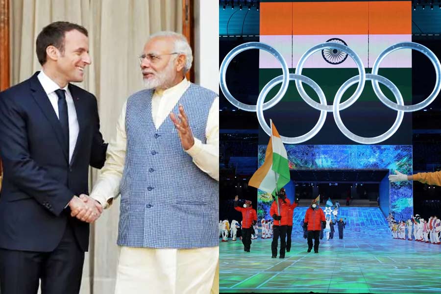 France Promises India on Bid To Host Olympic Games | Sangbad Pratidin