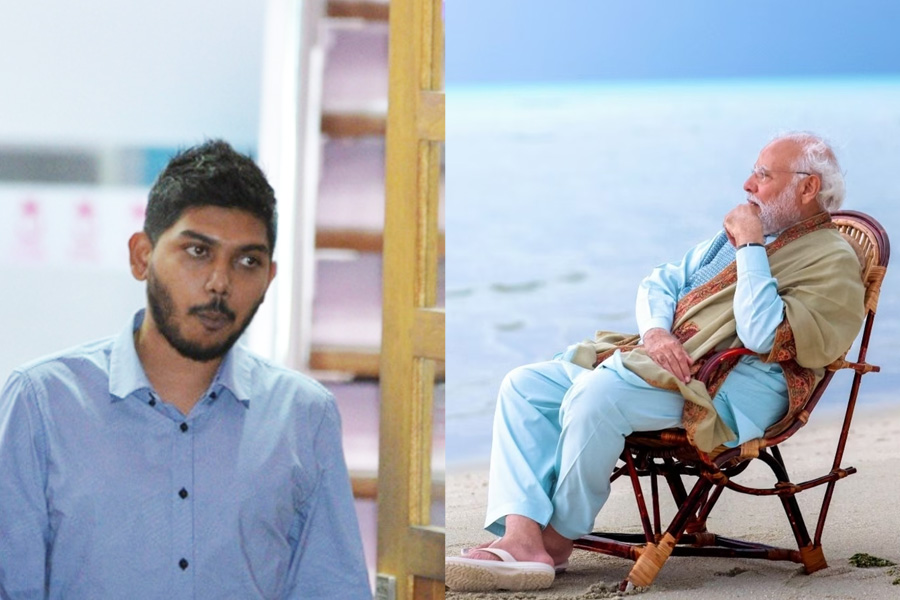 মোদির লাক্ষাদ্বীপ সফর নিয়ে বিতর্কে মালদ্বীপ! ভারতীয়দের ‘উপহাস’ মুইজু দলের নেতার