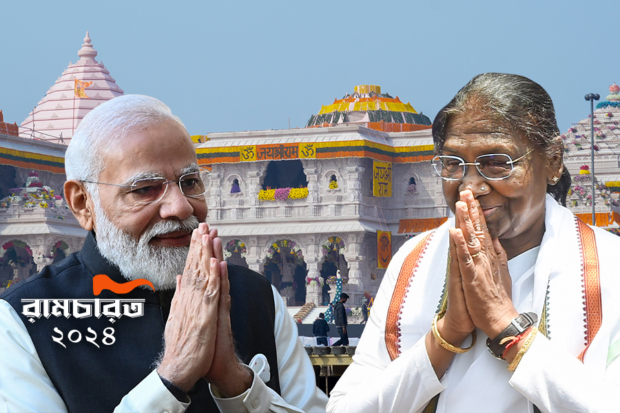 President Murmu pens letter to PM Modi ahead of Ram Temple inauguration | Sangbad Pratidin