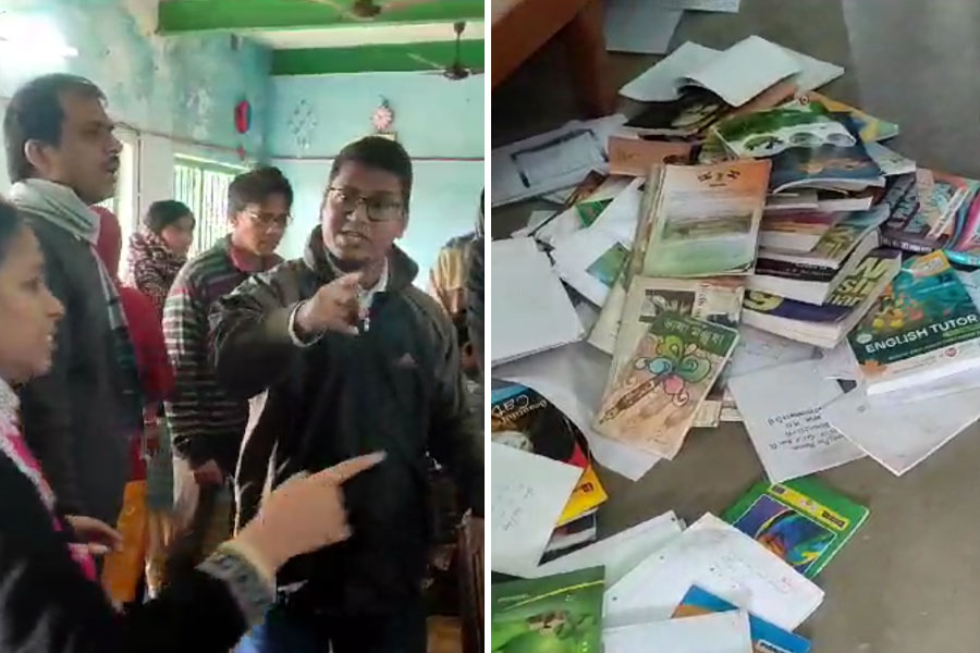 ছাত্রীকে যৌন হেনস্তার অভিযোগ, স্কুলে বহিরাগতদের তাণ্ডব, মার শিক্ষক-শিক্ষিকাদের