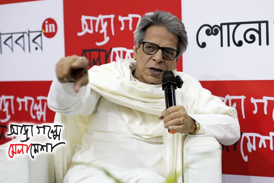 সীতার প্রতি অন্যায় করেছিলেন রাম? বইমেলায় ‘সংবাদ প্রতিদিন’-এর স্টলে আলোচনায় নৃসিংহপ্রসাদ ভাদুড়ি