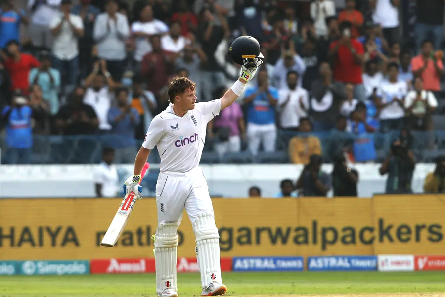 Ollie Pope scores majestic century against India । Sangbad Pratidin