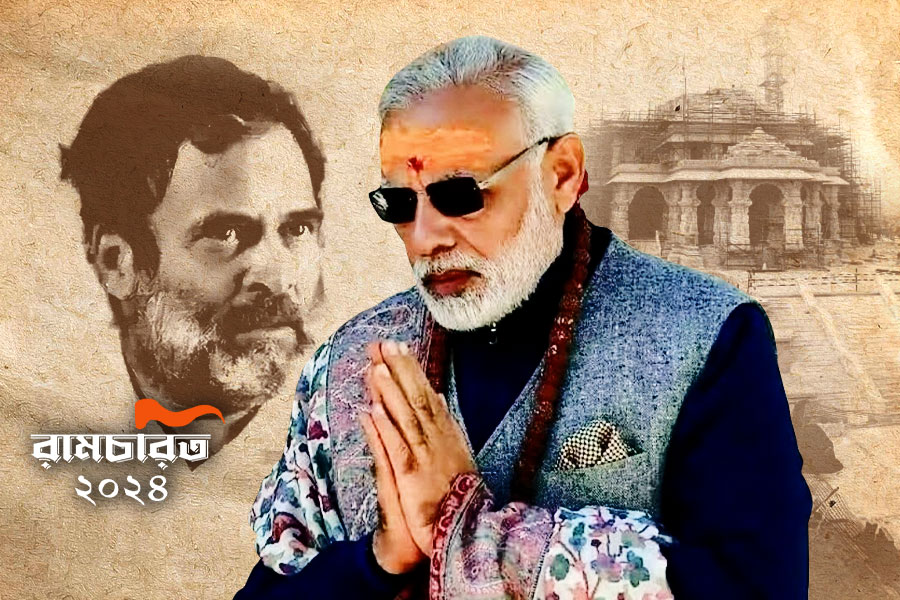 রামমন্দির উদ্বোধন নয়! ২২ জানুয়ারি মোদির অনুষ্ঠান, তির রাহুলের