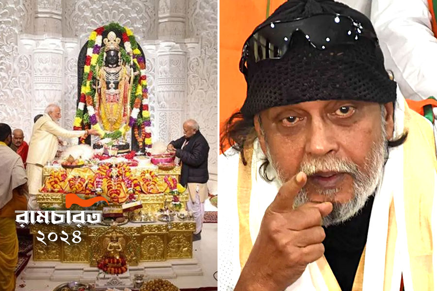 Mithun Chakraborty about Ayodhya Ram Mandir Pran Pratishtha | Sangbad Pratidin