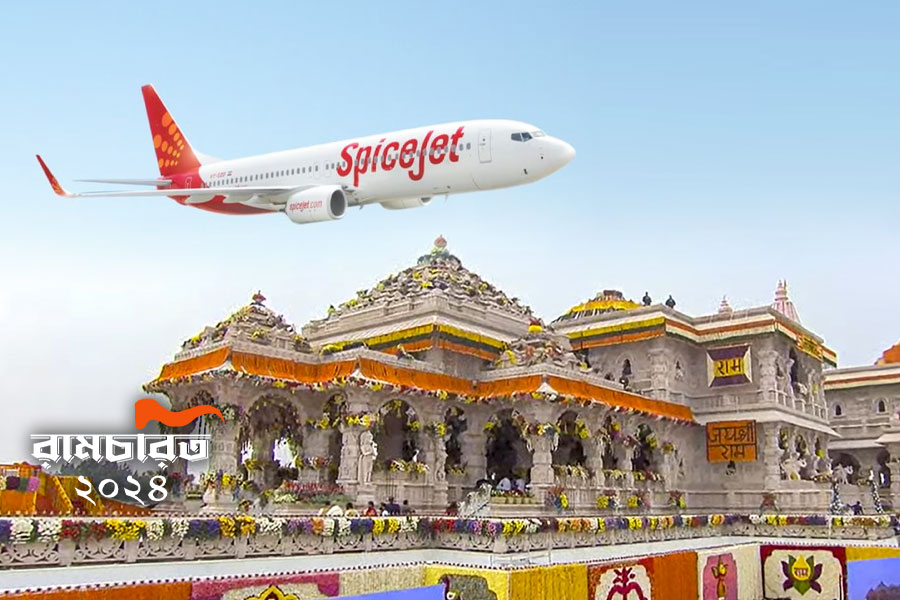SpiceJet presents special offer on Tickets on Ayodhya Ram Mandir inauguration | Sangbad Pratidin