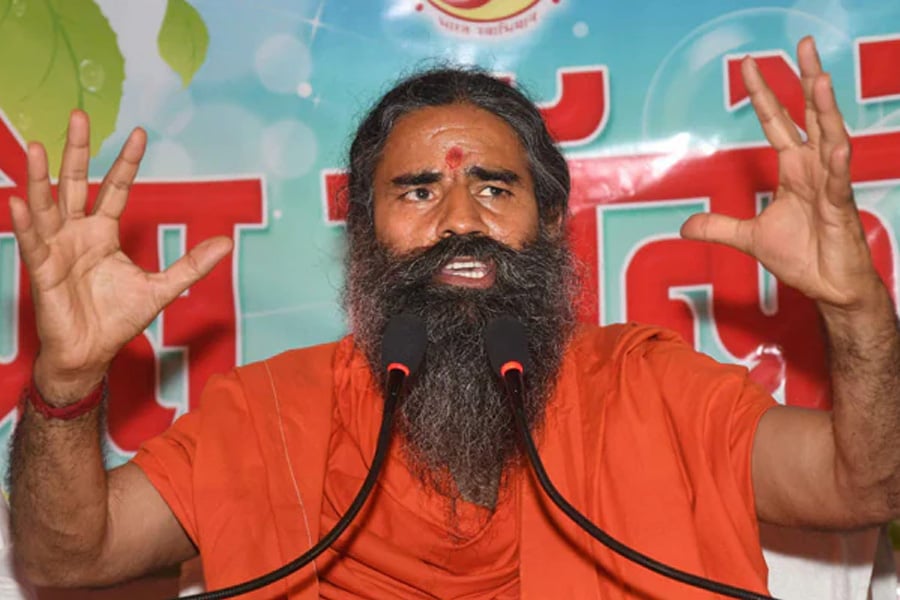 Yoga Guru Ramdev Amid Row Over a Viral Video | Sangbad Pratidin