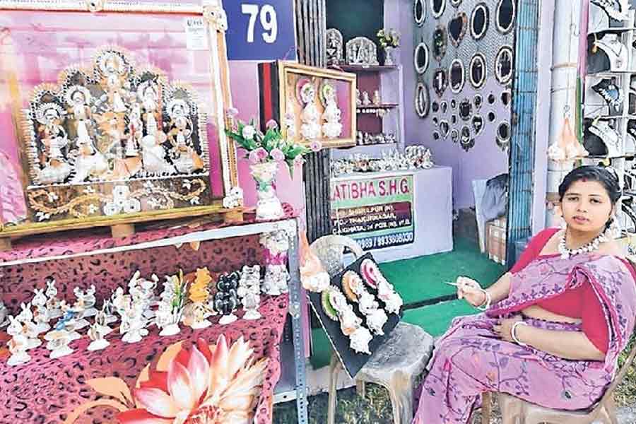 বহুজাতিক সংস্থাকে টেক্কা স্বনির্ভর গোষ্ঠীর, সরস মেলায় বিপুল লক্ষ্মীলাভ নমিতাদের
