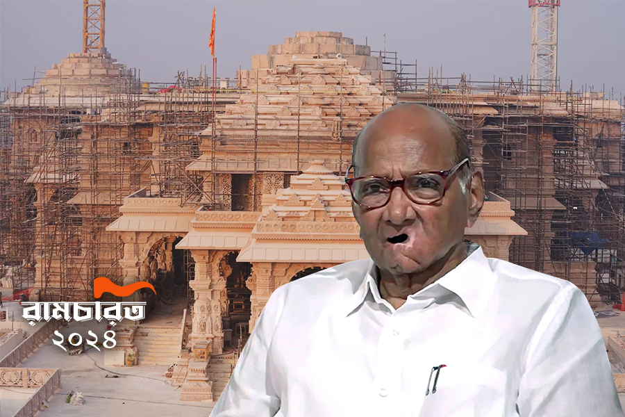 এবার রামমন্দির উদ্বোধনে ‘না’ শরদ পওয়ারের, ‘পরে যাব’, বলছেন ‘মারাঠা স্ট্রংম্যান’