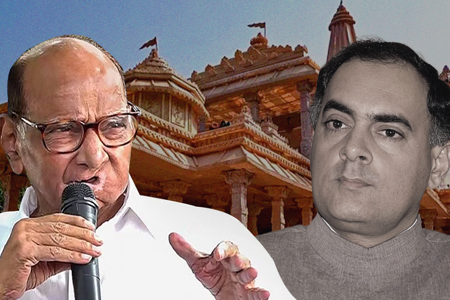 Sharad Pawar Says, Key Ram Temple Ceremony Took Place When Rajiv Gandhi Was PM | Sangbad Pratidin
