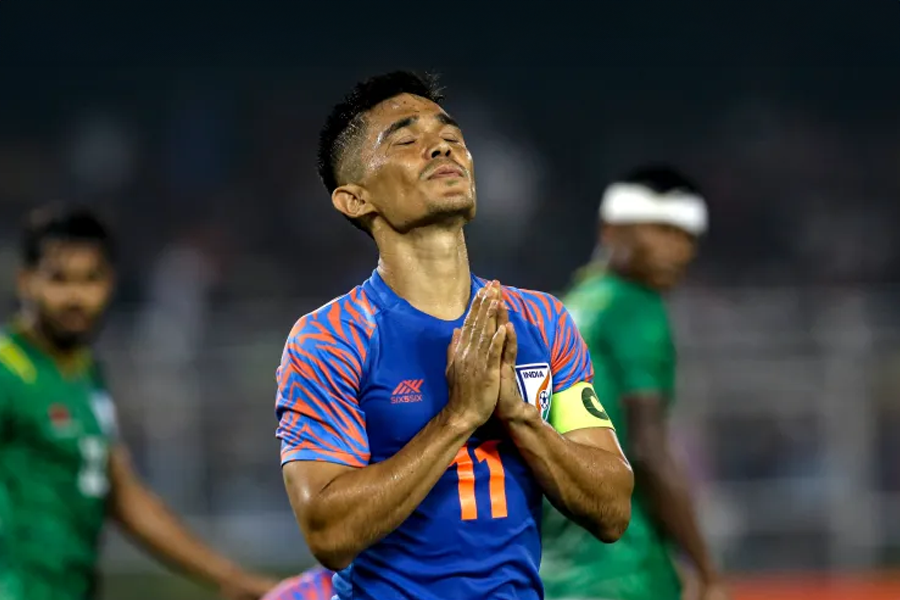 FIFA pays a special tribute to Indian Footballer Sunil Chhetri on his retirement announcement
