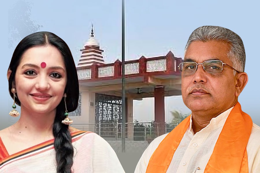 Ram Mandir inaugurated at Midnapore | Sangbad Pratidin