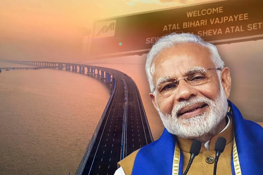 PM Narendra Modi inaugurates Atal Setu, longest sea bridge in India | Sangbad Pratidin