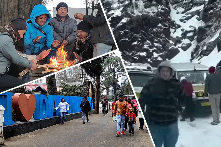 উত্তরে বৃষ্টি-তুষারপাত, সাদা চাদরে ঢাকল ছাঙ্গু ও নাথু-লা