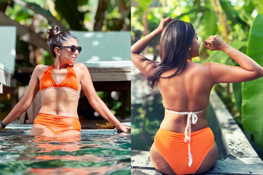 Devlina Kumar flaunts Bikini, garners social attraction | Sangbad Pratidin