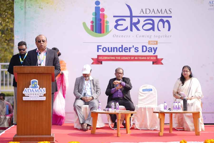 Adamas University organised 'Ekam' in campus। Sangbad Pratidin